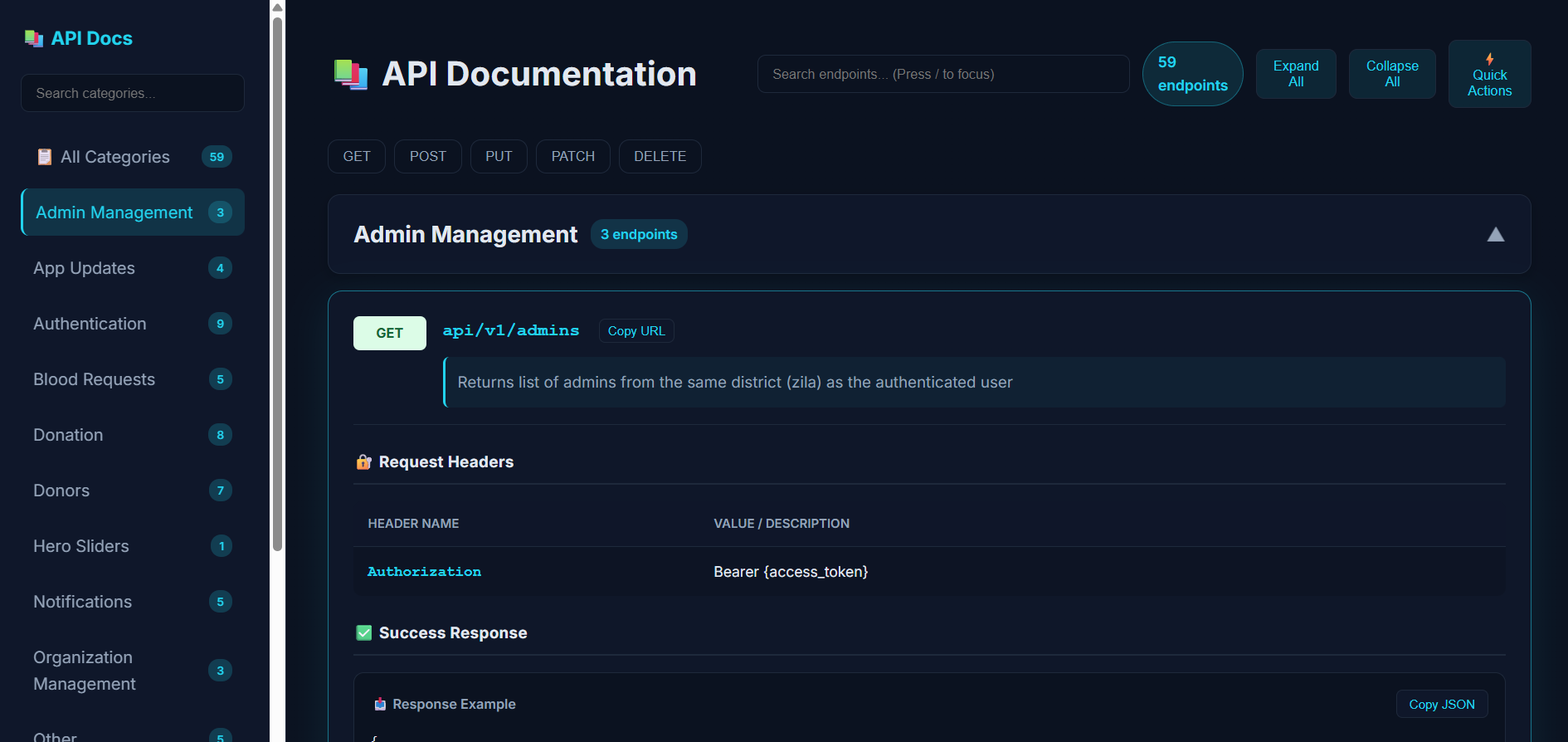 Blood Donation System